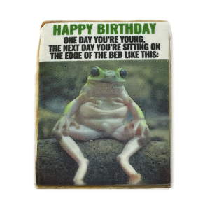 A Birthday Frog