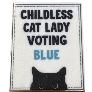 Childless Cat Lady Voting Blue